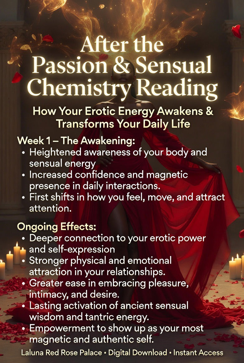 Passion & Sensual Chemistry Tarot Reading 3 Card Fire Spread